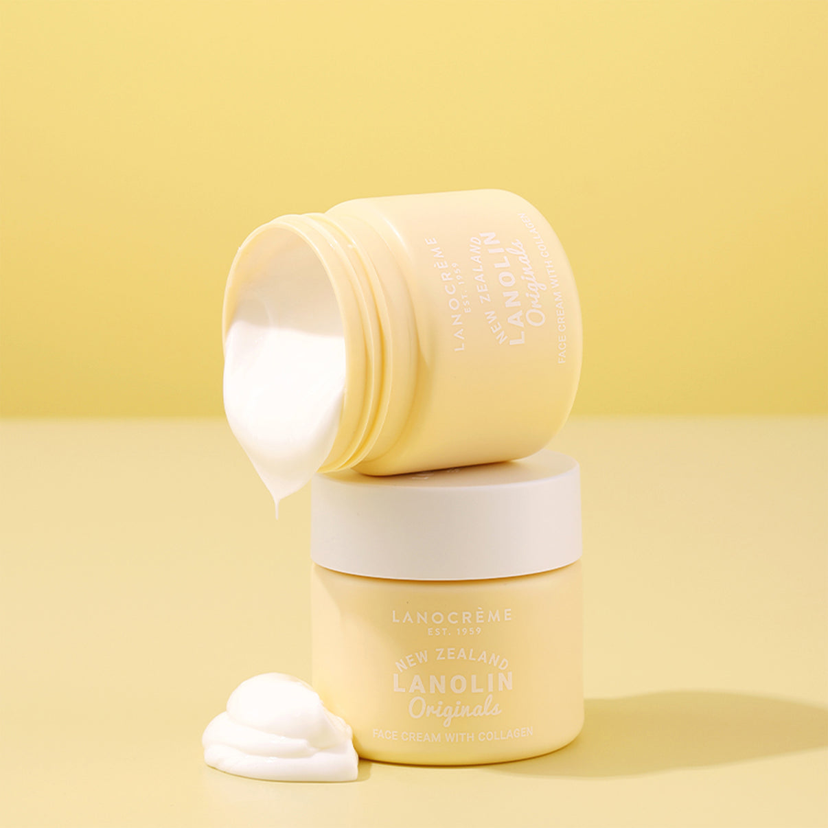 Lanocreme - Revitalising Lanolin + Collagen Face Cream Skincare 